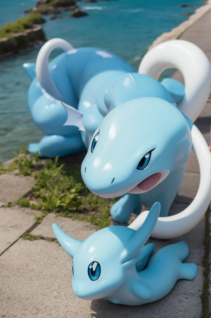 Mistura de Mew e Dratini Pokémon