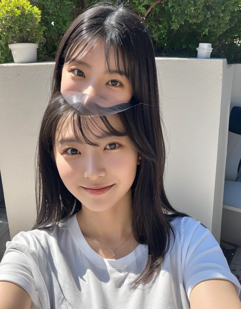 nswf,(wearing ,t-shirt:1.3),{{{{see through:1.7}}}},{{t-shirt are wet with water}},{erect nipples:1.3},Top quality, 1 beautiful Japanese woman, teen,high school student,(18 years old),medium hair, (Black hair:1.2), Ultra-realistic capture, Highly detailed, High resolution 16k close-up of human skin. Skin texture must be natural, With such detail that pores can be finely identified. Skin should look healthy, In a uniform tone. Use natural light and color,