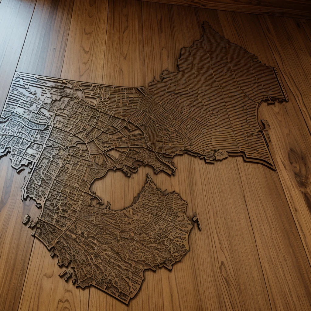Create the northeastern backlands in woodcut format