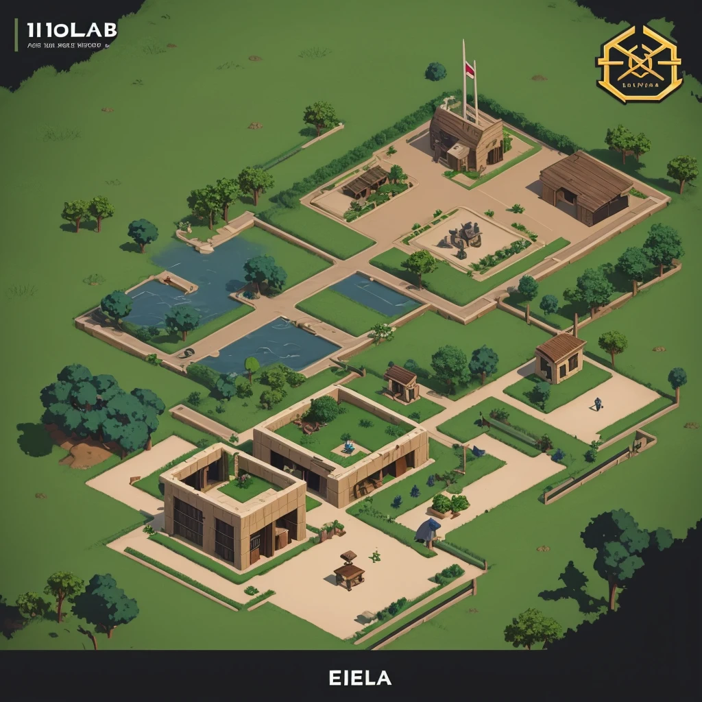 elabore uma logo/minimalist and modern cover with the theme of creating maps for tibia servers, escrito na imagem:
"SFMap OtServ"
Imagem para o Discord
