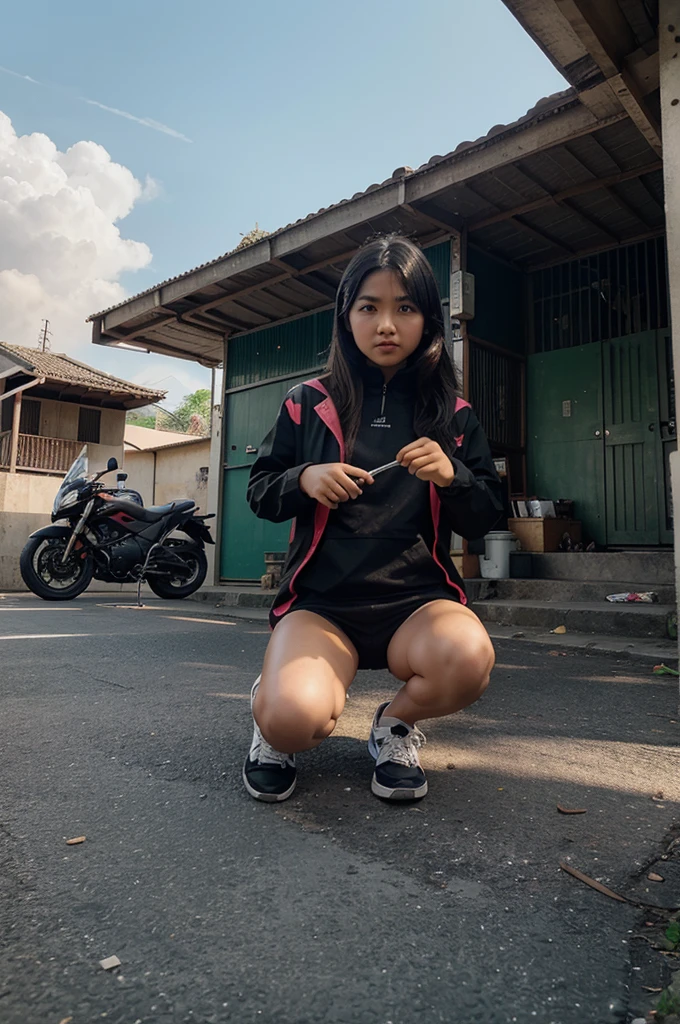 buatkan saya gambar abstrak keren bertemakan kegelapan membuat nyaman