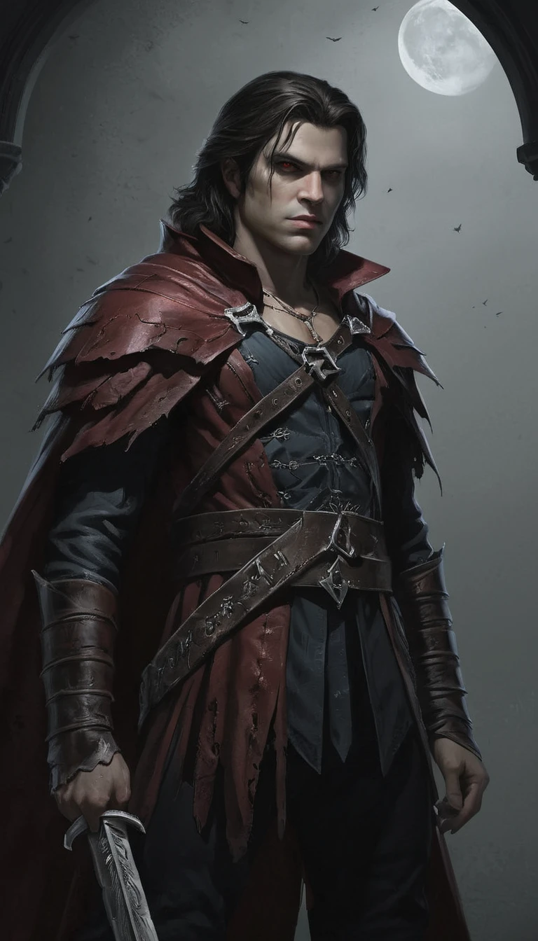 humanidade das trevas que seu pai representa. Embora carregue o sangue do vampiro mais poderoso, you chose a path of honor and justice. Dotado de habilidades sobrenaturais, ancestral wisdom and unshakable morals, you fight to stop evil from taking over the world.
Seu aliado e amigo, Trevor Belmont, has just discovered that a new threat has emerged: a cult that seeks to resurrect Dracula and begin a new era of terror. It's up to you, junto com Trevor e Sypha, prevent this from happening and destroy this threat before it is too late.