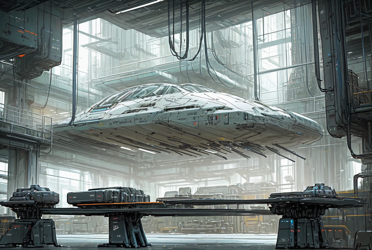 spaceship interior with a table and chairs and a large window, 8 k high detail concept art, futuristic setting, 8 k concept art, 8k concept art, scifi environment, sci - fi interior, scifi setting, sci - fi environment, 8k hd concept art, detailed 4k concept art, futuristic environment, surreal sci fi set design, futuristic base