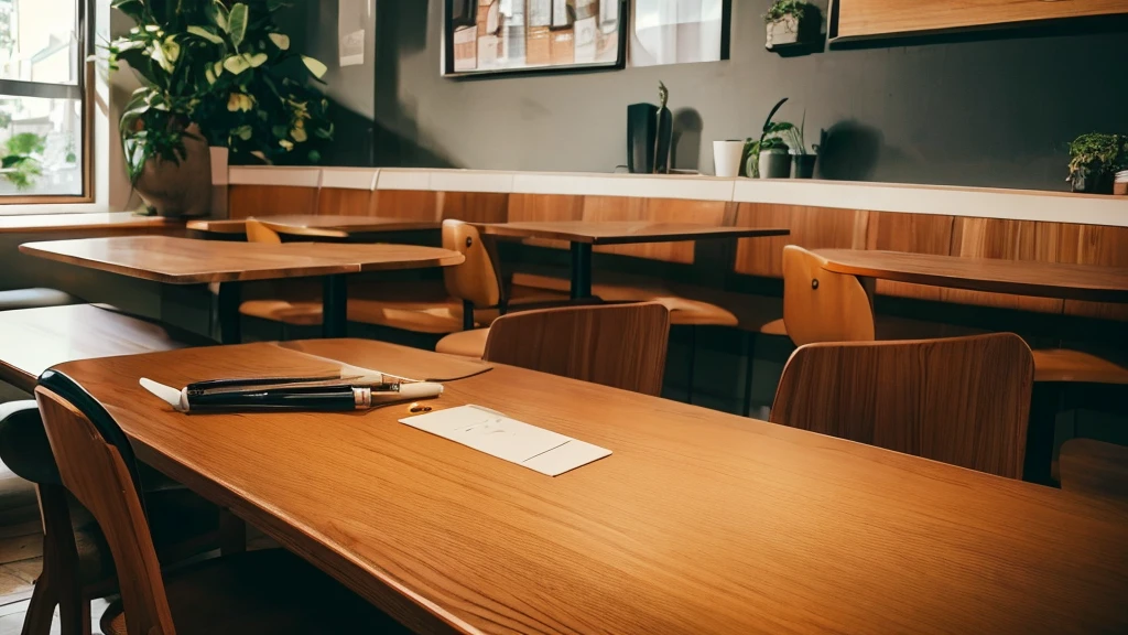 - Cozy corner of a modern café with a warm, inviting ambiance and soft, indirect natural lighting
- Close-up of a laptop, a sketchpad, and a designer pencil on a wooden table with decorative grains
- A cup of cappuccino with skilled latte art on the foam, accentuating the artistic atmosphere
- In the background, abstract blur of other patrons typing away, deep in thought or conversations
- The color palette should be rich in coffee hues, earth tones, with splashes of color from café décor
Feel:
The setting should emit a relaxed yet productive feel, common in neighborhood coffee shops bustling with creative minds.