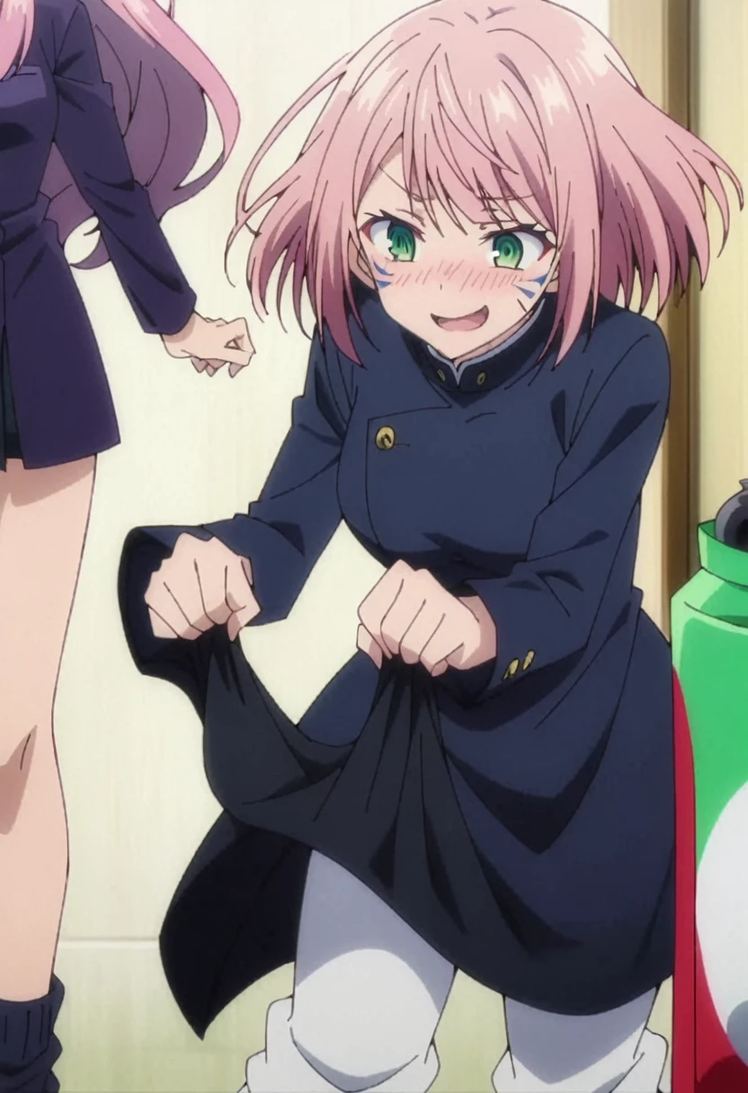 masutepiece, Best Quality,Illustration, Wallpaper, Ultra Detail, Little Face Lori、(((molesting)))、Detailed eyes, Complex hairstyle、drooing eyes、((fear:1.5))、(Teary-eyed:1.5)、(((Cute light green underwear)))、(blazers、Kilted skirt)、ample breasts、((Morester))、((Girl being taken off her skirt by a man))