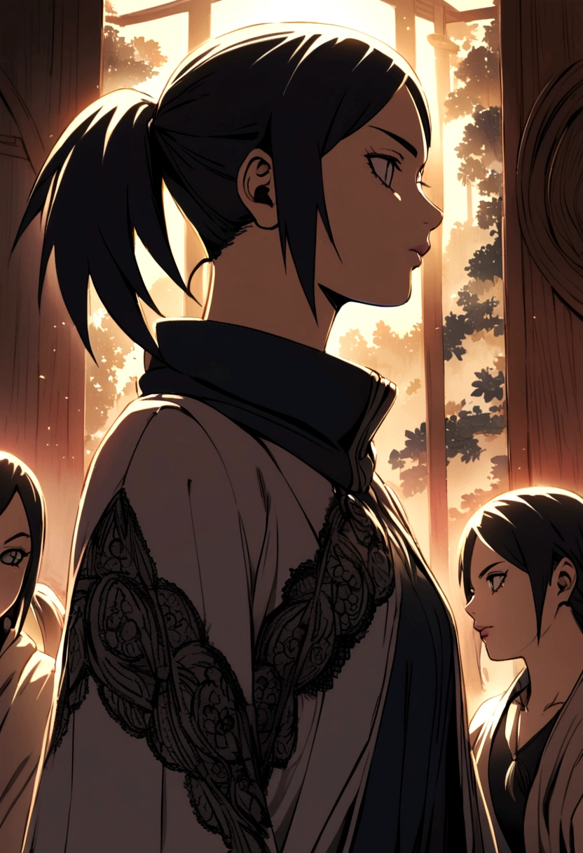 The three hyuga sisters in Naruto 