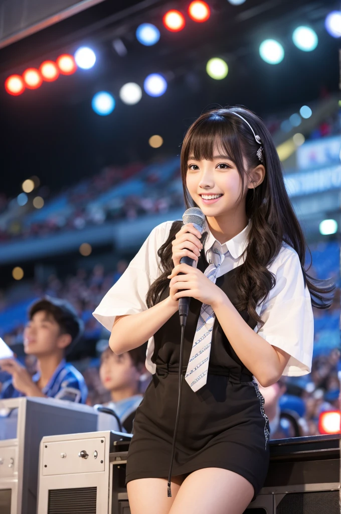 Popular young female announcer。As a thank you for helping me, I&#39;ll be naked today and spread my legs to show you my chest and crotch.。