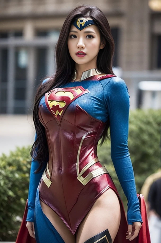 - [ ] ((Wearing a superheroine&#39;s ripped, see-through costume)),(((No pants, No bra)), Wet crotch, Wet thighs, Beautiful girl with toned slim abs: 1.4, (((The tip protrudes, areola protruding,, The shape of the genitals is clearly visible)), Six Pack Abs: 1.4, Breast Botox, (Completely chained), Constraints, slave, collar, Contempt, (((Tears flow, Crying in pain)), sweating, (((A vast prison bathed in sunlight)), Dark fantasy, Peeling off ceiling, Broken stone slab, Rebar between cracks, Realistic material details, Extreme Detail, ultra-Realistic materials, Broken wall, ((Torn Costume))), Wet, cloudy, ((Chained)), ((Large, accentuated by chains)), ((Chains digging into the crotch)) , ((Hands tied behind back, The invisible hand)), (No pants, No bra), Torn costume, Broken gold shield and battle spear, Combat shoulder armor, Scrapped, Blood on the face, Blood splattered, Realistic, (Bruises, dirty, Torn clothes, Revealing clothing, Blood: 1.3), Brown Hair, Long Hair, Torn Cloak, Torn pantyhose, Long legs, ((Chains digging into the crotch)) , One leg is hanging by a chain, 金属製の足かせとConstraints具, (((The chain between his legs stretches taut all the way to the ceiling.)), Arms hanging from the ceiling by chains, left ankle fetters Chained by chains suspended from the ceiling, Wet crotch clearly visible, Shooting from below, A view of the side and hands in handcuffs held up by chains hanging from the ceiling, At his feet is a Swarovski sword and shield, Anatomical, (Futuristic sci-fi battle fashion, Cracked elbow and knee cyber pads, Torn Cyber Long Boots, Torn Cyber Gloves: 1.1), (((Y-shaped balance pose with both wrists and left foot tied))), ((Extend your left leg straight without bending your knee)), photograph, Sharpness, Unique 850 4, Koda850k Portrait Camera, F1.6 Lenses, ultra Realistic textures, Amazing light texture, CINESTILL 800 FASHION MECHANIC,