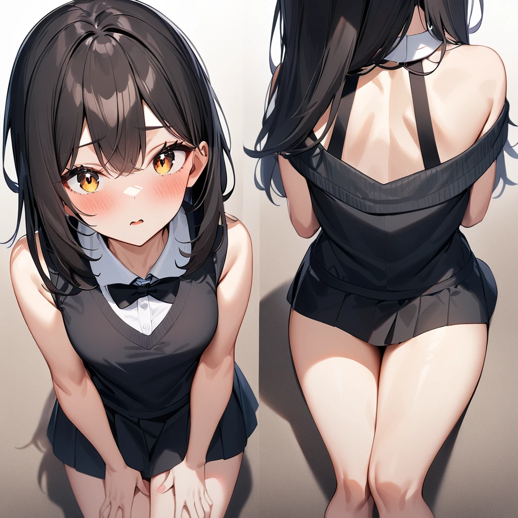 girls,multiple views, looking at viewer,best quality, very aesthetic, absurdres