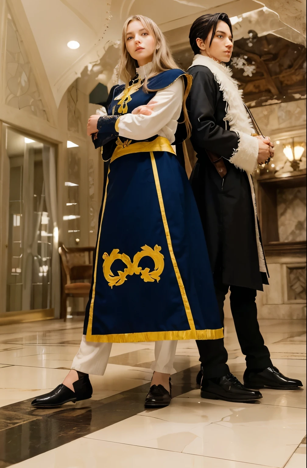 (Best quality, 8k, 32k, Masterpiece, UHD:1.2), "Transform the scene into the mysterious and imposing environment of Kukuroo Mountain and the Zoldyck Family estate from Hunter x Hunter. Picture a remote and towering mountain, shrouded in dense forests and mist, creating an aura of seclusion and foreboding.

At the mountain’s peak, the Zoldyck Family estate stands as a grand yet ominous mansion, surrounded by high walls and fortified gates. The mansion itself is a blend of traditional and modern architecture, exuding both elegance and an intimidating presence. The estate grounds are meticulously maintained, with lush gardens, ancient trees, and hidden pathways that suggest secrets lurking around every corner.

The air is heavy with an eerie silence, occasionally broken by the sounds of rustling leaves and distant wildlife. Capture the contrast between the natural beauty of Kukuroo Mountain and the cold, formidable aura of the Zoldyck estate.

Inside the mansion, the decor is luxurious but dark, with long hallways, shadowy corners, and rooms filled with antiques and family heirlooms. The scene should evoke a sense of mystery, danger, and the formidable power of the Zoldyck family, emphasizing the isolation and enigmatic nature of their home."