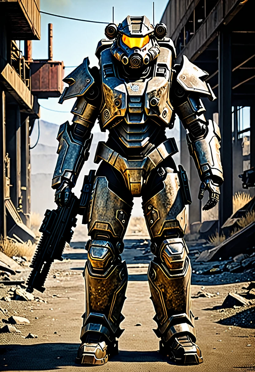 Hellfire Recon Power Armor futuristic post apocalyptic