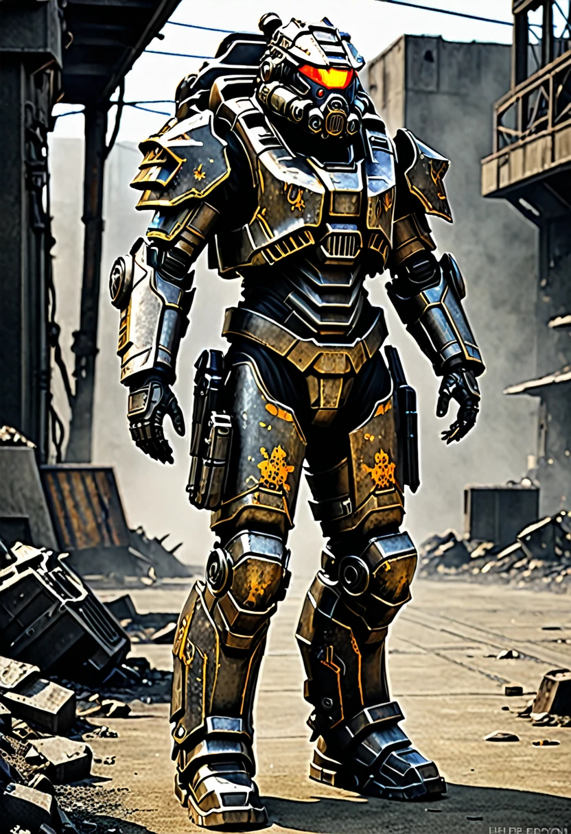 Hellfire Recon Power Armor futuristic post apocalyptic