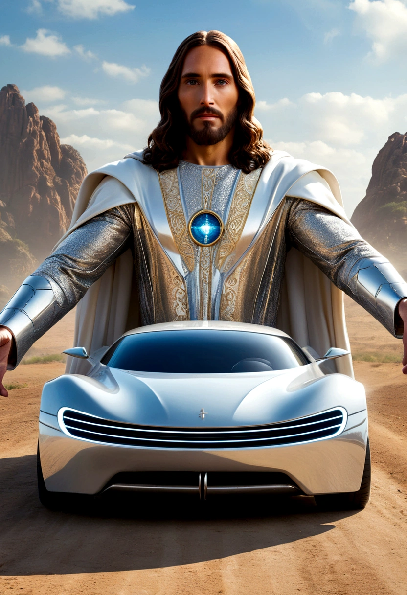 Jesus&#39; futuristic car 