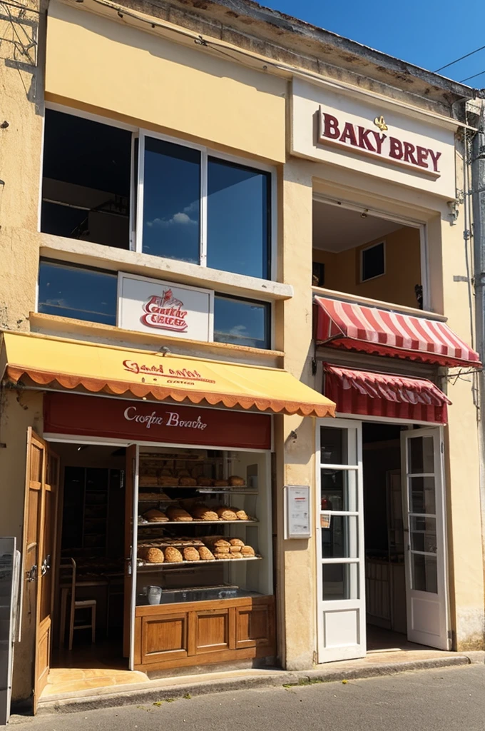 Bakery with guadua coquette 