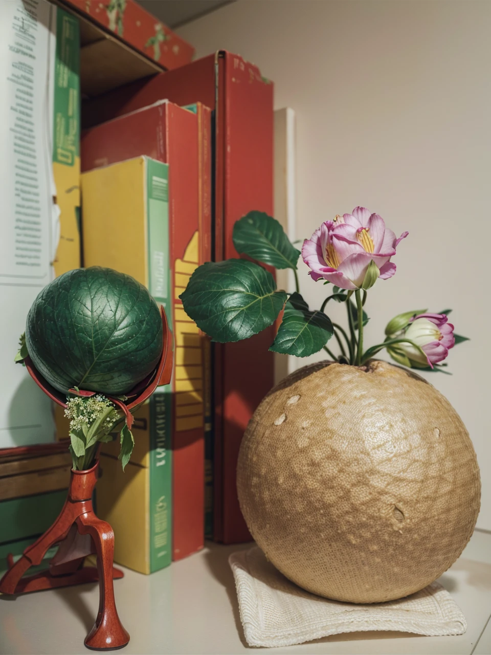 Best quality, masterpiece, ultra high res, (photorealistic:1.4), raw photo, 2 flowers, off shoulder
