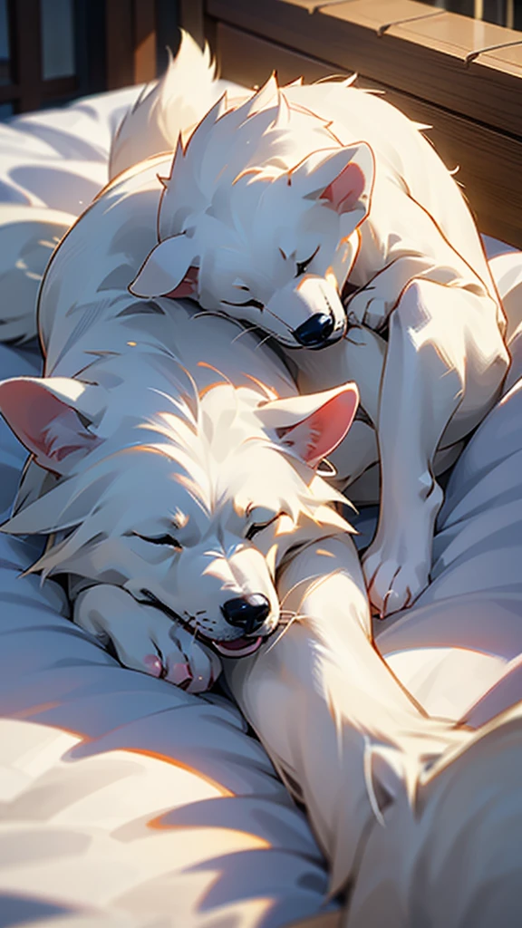 Duo,(feral), female cat, male dog, girly dog((symmetrical)), detailed background, masterpiece, best quality, by hioshiru, snowskau, foxovh, by Enki Bilal, Michael & Iness, laying down, sleeping, straight_sex, father daughter, massive_penis_in_anus, cute, fluffy, male_dog_fucking_cub, husky, big dominant small submissive, female cat, dog x cat, black female cat, overly big_anus, feral cat