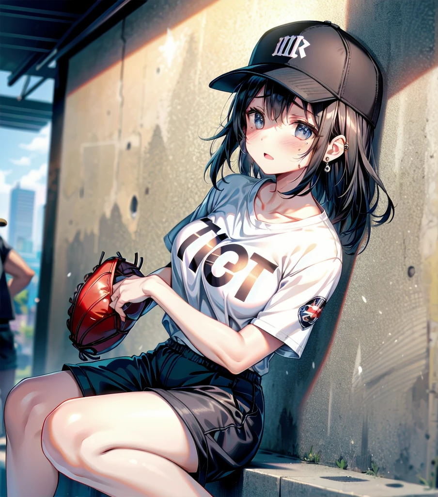 No correction,bestiality,whole body,Cool woman raped by tiny monkey,Penis insertion into the vagina,Lower body naked,Pussy,masterpiece, Highest quality,Anime Style, 1 person,(((Slender body))), (((Small eyes,Small breasts))),(((Baseball uniforms))),((((how)))), (Beautiful Face), (((short hair))), (((Straight hair))), ((((Black Hair)))),Beautiful skin in every detail, (Perfect hands, Perfect ???????)