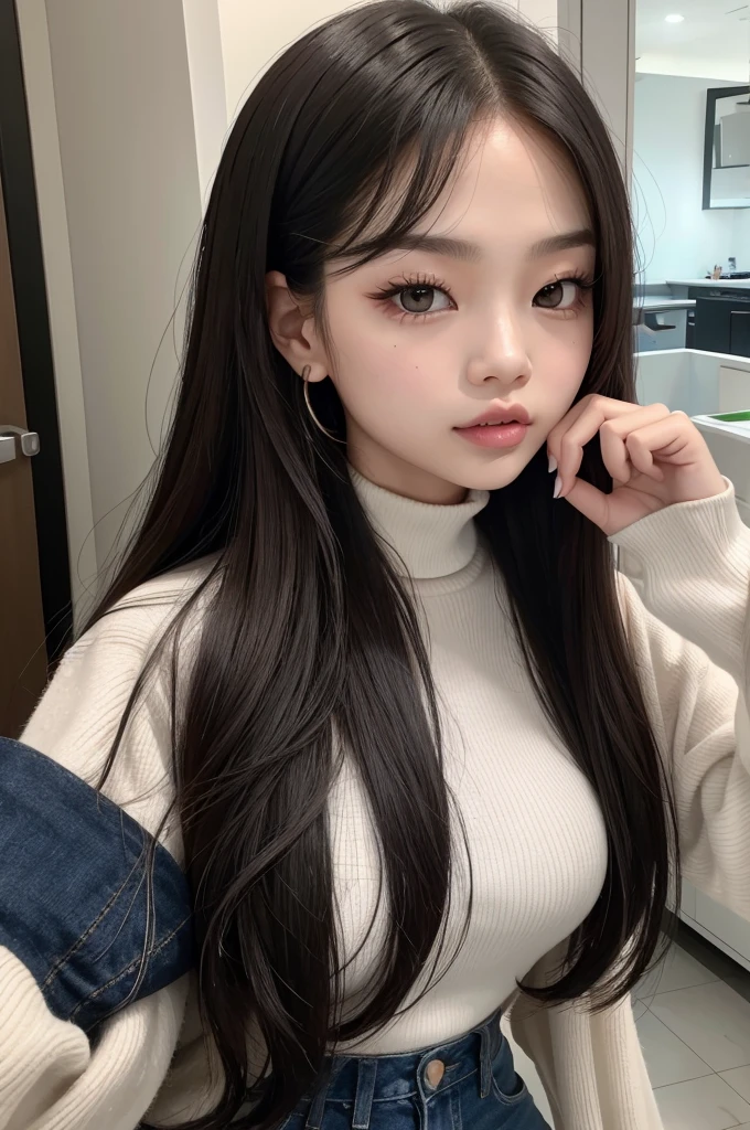 Jennie do blackpink de piquini com nadegas grandes