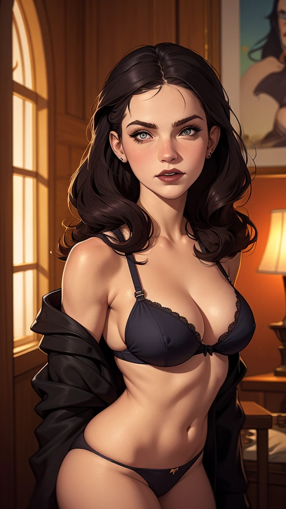 A closeup of a woman in a black top and a black bra, estilo de arte de charlie bowater, Estilo Charlie Bowater, retrato de vampiro, arte do personagem charlie bowater, Alena Aenami e Artgerm, Neoartcore e Charlie Bowater, Charlie Bowater cores ricas e profundas, lazy art style, Artgerm e Tom Bagshawum close de uma mulher com longos cabelos pretos e um colar, amoranto, Bela Delfina, mais conhecido como amoranto, Kailee Mandel, cabelo preto e olhos grandes, profile picture with headshot, jovem linda amoranto, pale and glowing skin, retrato de alta qualidade, com cabelos longos e olhos penetrantes, skin pale as ivory, Sydney Hanson mode white skin tone close-up portrait cartoon style GTA style digital illustration of a woman in a black dress and black hair, linda rainha vampira, linda rainha feminina vampira, gothic maiden, very beautiful gothic top model, beautiful vampira feminina, goth girl, goth girl, gothic maiden of the dark, Gothic style, gothic woman, gothic clothes, gothic outfit, moda vampiro, vampira feminina, wearing a gothic dress Close up of a woman with long hair and a sweater, cabelo castanho encaracolado, linda modelo, retrato de alta qualidade, medium portrait soft light, parece a jovem liv tyler, retrato colorido, linda mulher, cabelo loiro cacheado | d & d, beautiful portrait lighting, uma linda jovem, modelo muito lindo, Retrato de 50mm, medium to long brown curly hair, close-up of a person wearing tie and sweater;, Hermione Granger, inspirado em Hermione Hammond, hermione, Emma Watson as Hermione Granger, Ema!! watson!!, Emma Watson as harry potter, Emma Watson as driada, Emma Watson, portrait photo of Emma Watson, photo of Emma Watson, movie still of Emma Watson, with the face of Emma Watsona cartoon of a woman in a bikini and panties, CO Commission, commission for high resolution, realistic bikini, garota anime sedutora, nico robin, artgerm extremamente detalhado, fofosexyrobutts, Kate Bi