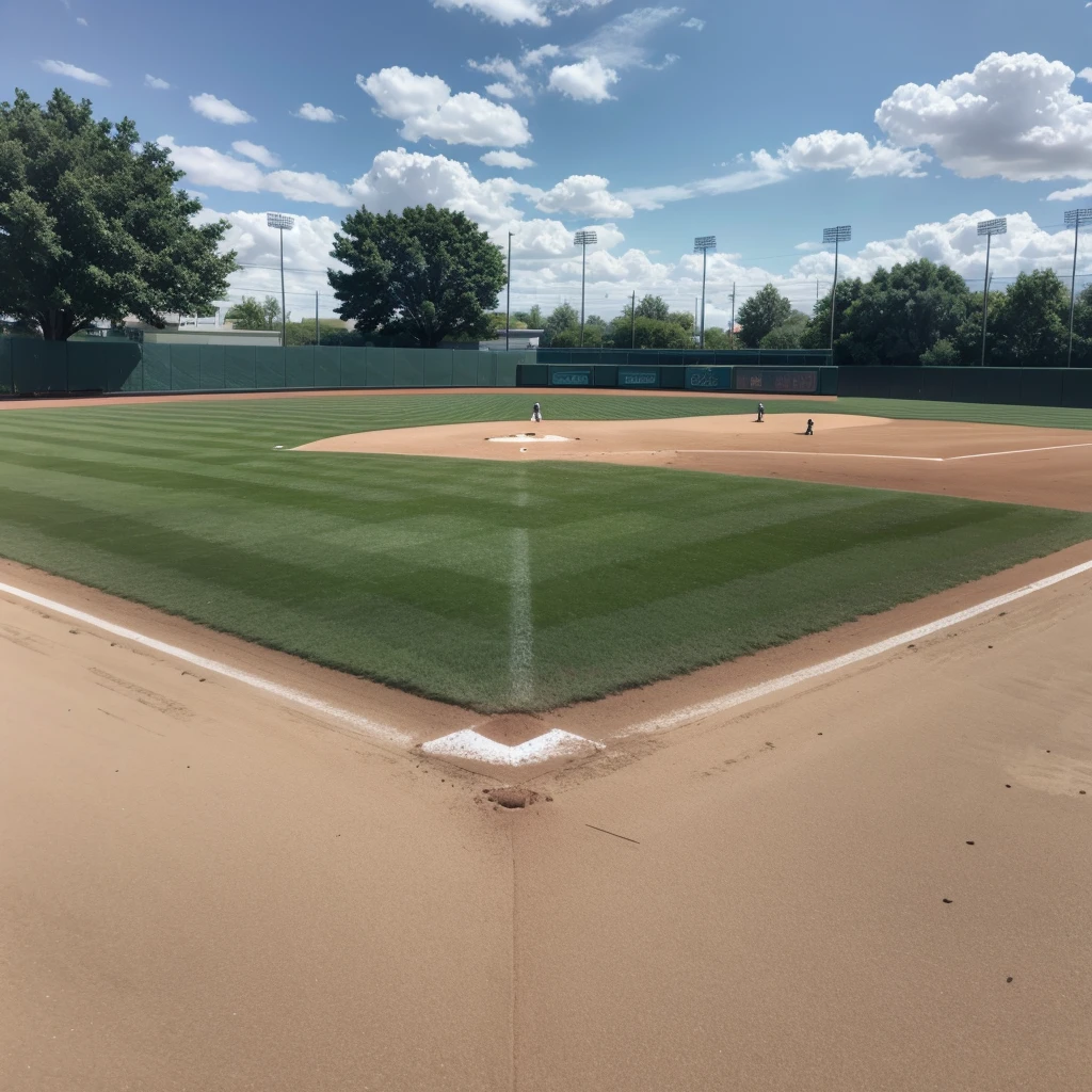 
baseball field
