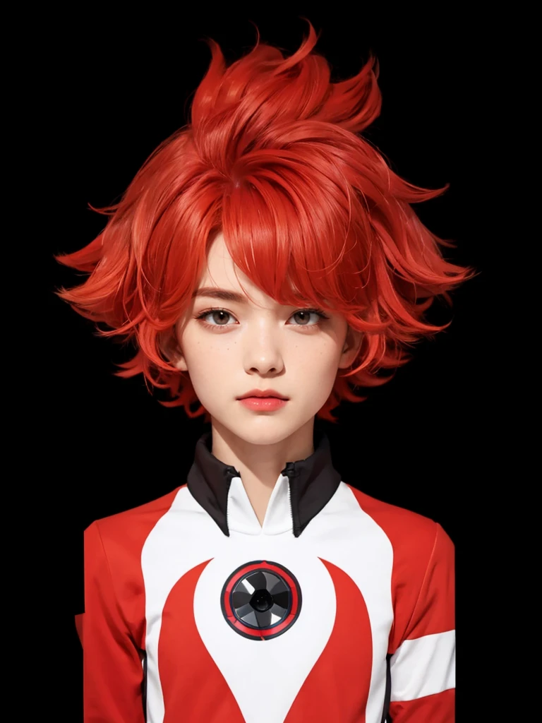 1men, red hair, Realistic, ultra details