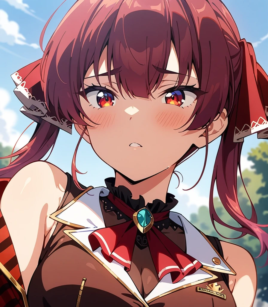 (masterpiece, best quality, very aesthetic, absurdres, very beautiful, super detail, very detail, 4k, anime style), 1girl, houshou marine, hololive