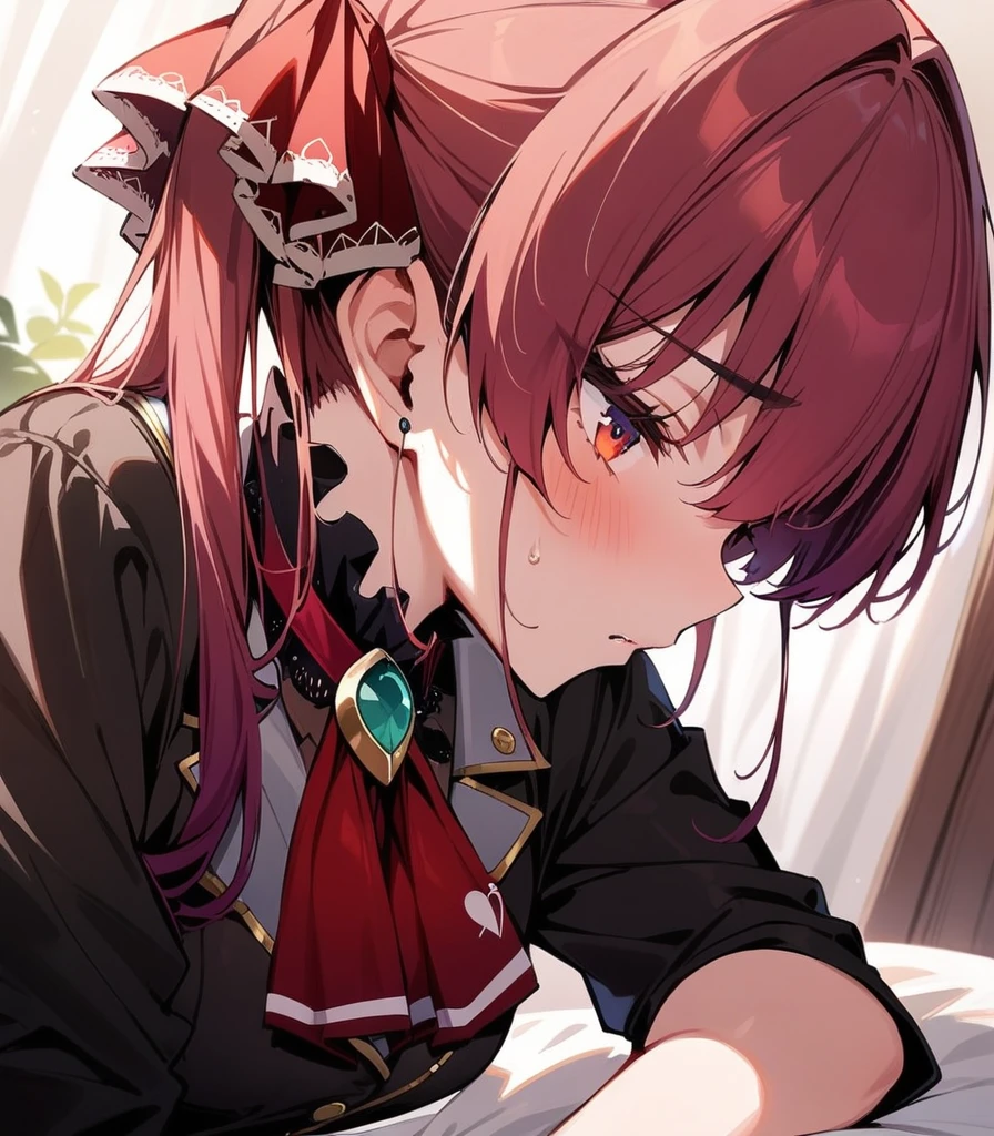 (masterpiece, best quality, very aesthetic, absurdres, very beautiful, super detail, 1girl, houshou marine, hololive