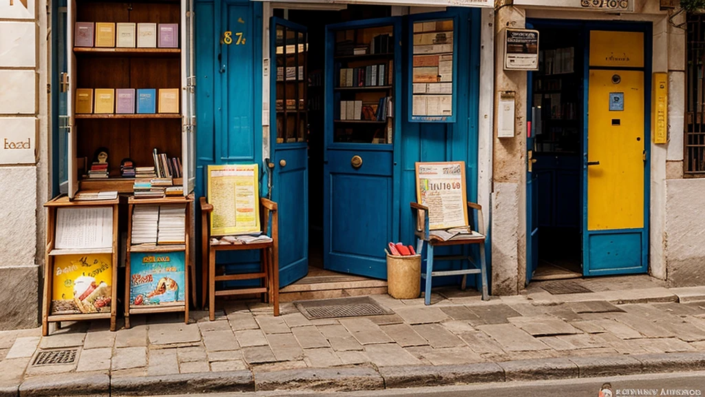 libros y cuadernos quemados en la calle