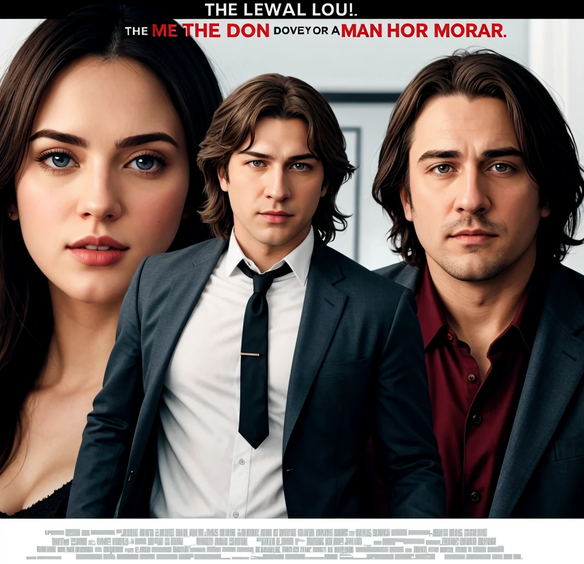 the big lewboski movie poster with woman instead of men