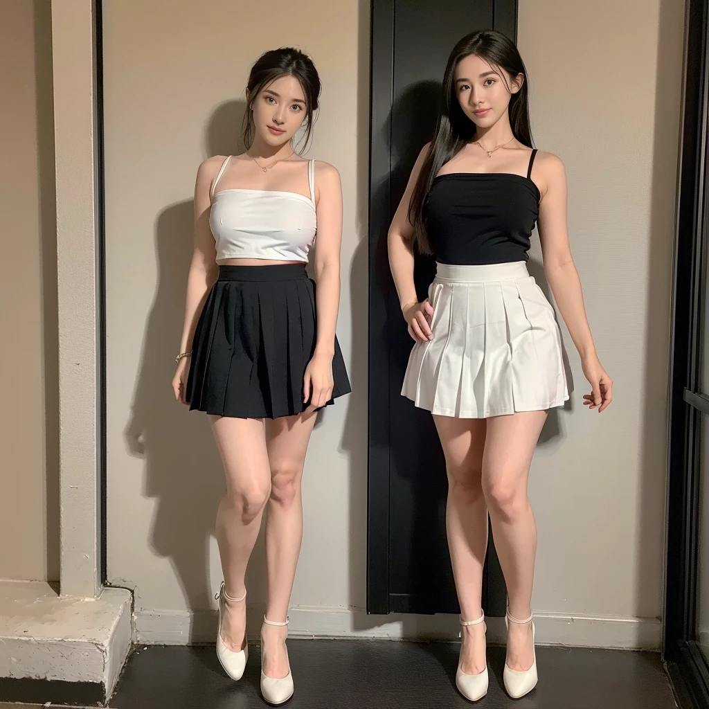  (Scottish pleated midi skirt), (white strapless DRESS), (white strapless DRESS), (skirt 1/2 thighs), (white bra), (handkerchief skirt), (mini skirt), (white t shirt), (cotton spaghetti-strap top), (black skirt), (white strapless shirt), (Short flared skirt), (cotton spaghetti-strap top), (cotton spaghetti-strap top), (top meets skirt), (a girl pretty girl with perfect figure), (a photo of the night sky), (32K,1 20-year-old girl, The light from the rear window is backlit, Ray traching), (full body), (hair black), (two-parted hair :1.3), (very thick hair), (hands close to the body), (Slender chest), (visible shoe sole :1,5), (short upper chest :1.5), (pectoral muscles are large :1.5), (upper breasts are firm and round :1.5), (stand upright), (two shoe ends), (two shoe toes) ,(put on blush), (apply powder), (makeup), (standing), (asian girl princess), (thick thighs), (large calves), (Black non-reflective fabric for making dresses), (dark colthing), (large knees), (one-piece dress), (seamless dress), (large knees), (big hips :1.4), (slim lower abdominal area), (large ankles), (black skirt), (black skirt), (black skirt), (thigh gap), (thigh gap), (thigh gap), (thigh gap), (thigh gap), (thigh gap)
