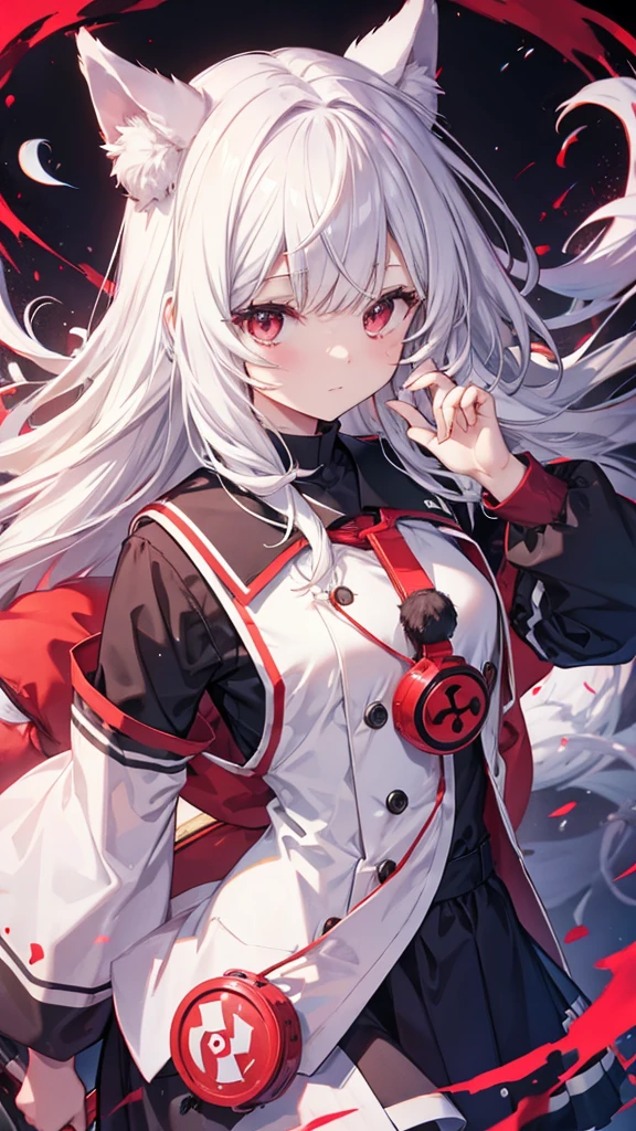 Shirokuma Red button on chest