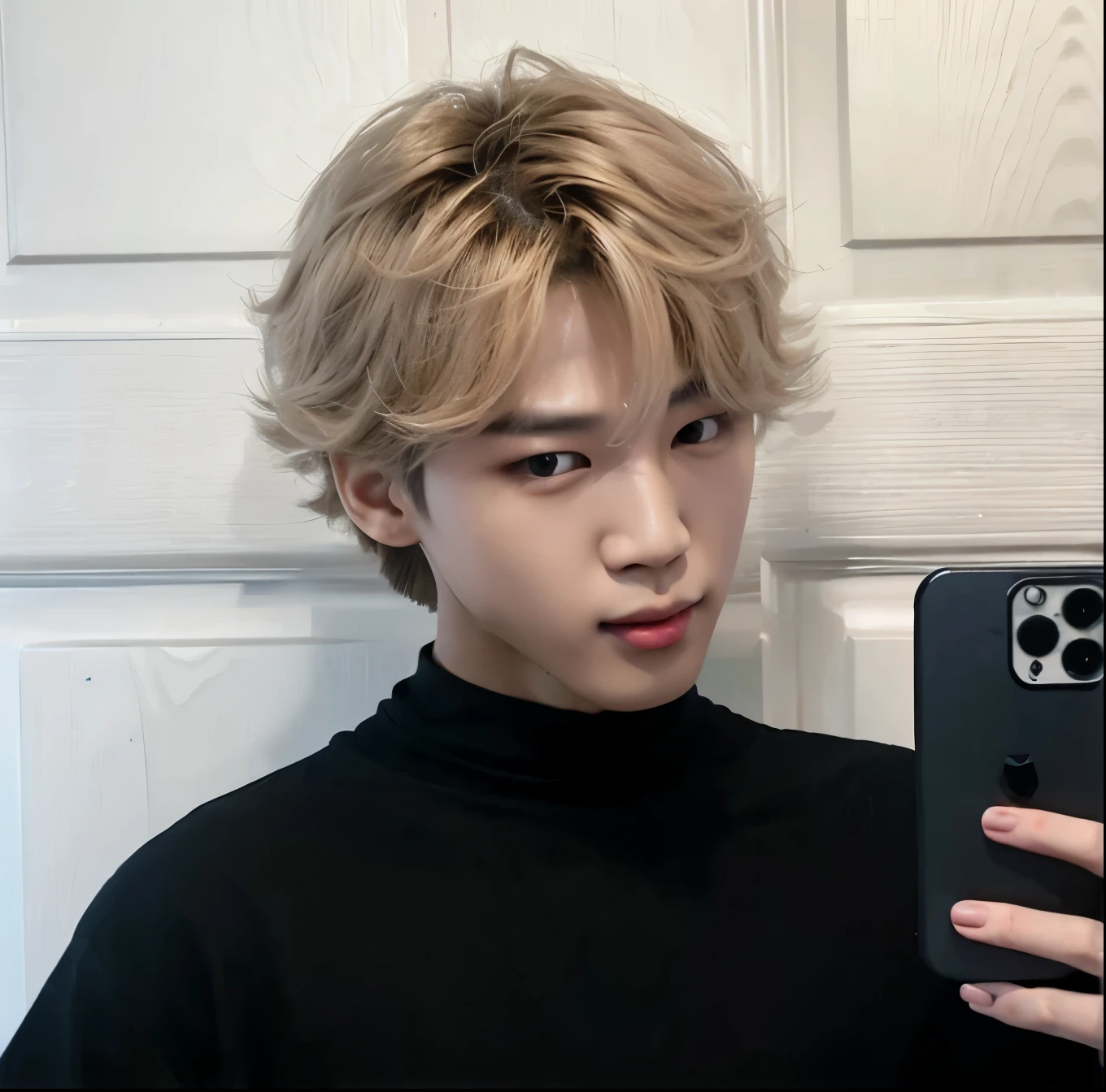 a young korean male idol, beautiful detailed eyes, beautiful detailed lips, extremely detailed face, long eyelashes, handsome, expression of confidence, fashionable hairstyle, kpop star, dynamic pose, on stage performance, vibrant colors, cinematic lighting, professional photography, high quality, photorealistic, 8k