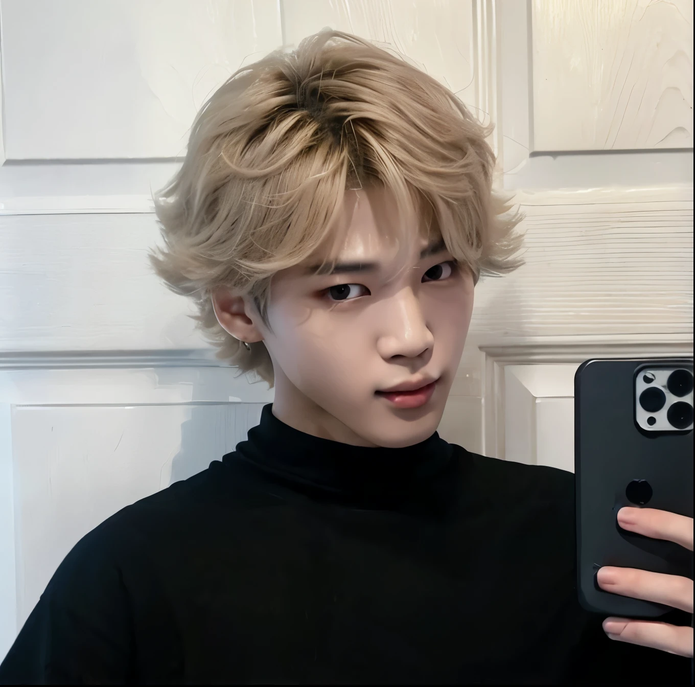 a young korean male idol, beautiful detailed eyes, beautiful detailed lips, extremely detailed face, long eyelashes, handsome, expression of confidence, fashionable hairstyle, kpop star, dynamic pose, on stage performance, vibrant colors, cinematic lighting, professional photography, high quality, photorealistic, 8k