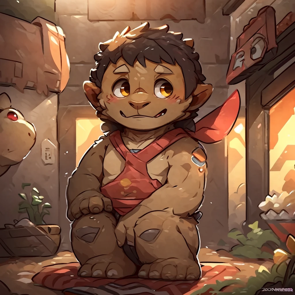 solo,(kemono:0.8),(shota,,dragon orcs,young,chibi,dragonorcs,,adorable:1.1),(anime face,kawaii expression,cute fang),(handsome:1). (by lindong:1.25),(By Donkeyramen:1.45) (By wfa:1.5),detailed background,amazing background, By Zeeta96829
