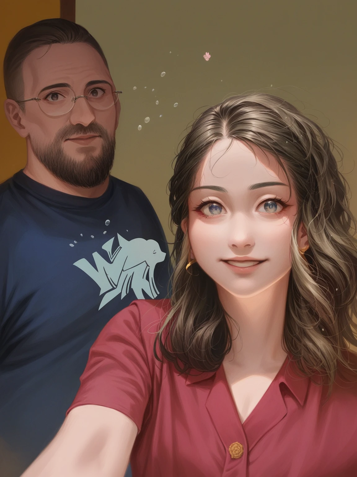 (masterpiece), (best quality), (ultra detailed),(disheveled hair),(illustration), (1girl), (Fashionable clothing), standing, Fashion model, looking at viewer, (interview), (simple background),beautiful detailed eyes, delicate beautiful face, Floating,(high saturation),(colorful splashes),colorful bubble,(shining), focus on face, ponytail, kamisato ayaka, light blue hair, bangs, hair ring, floating flowers, floating hairs, (shining), best lighting, best shadow,