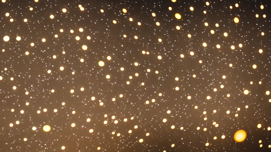cozy background with flakes in background
