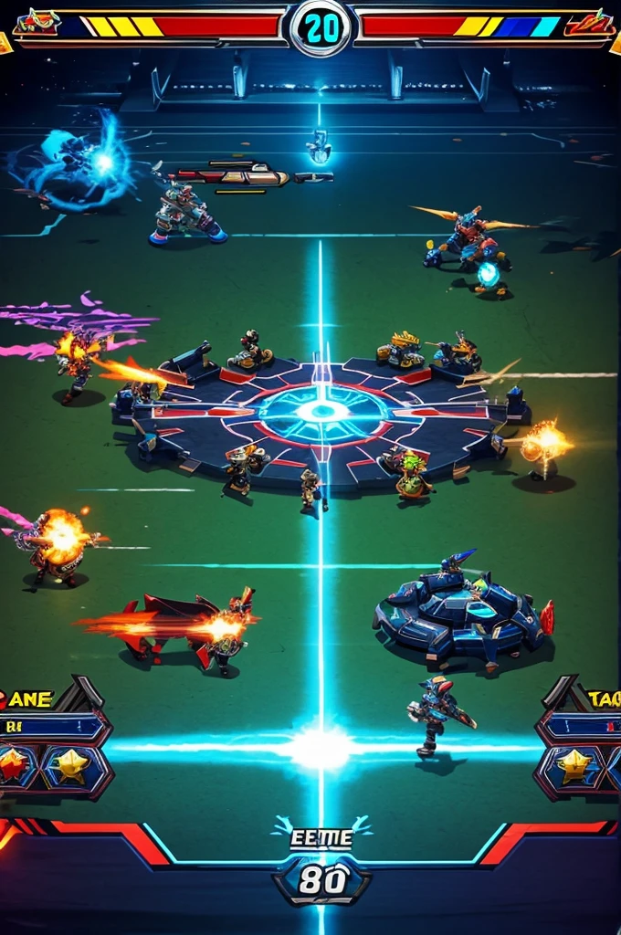 Arcade battle league of elegends tematic enemy