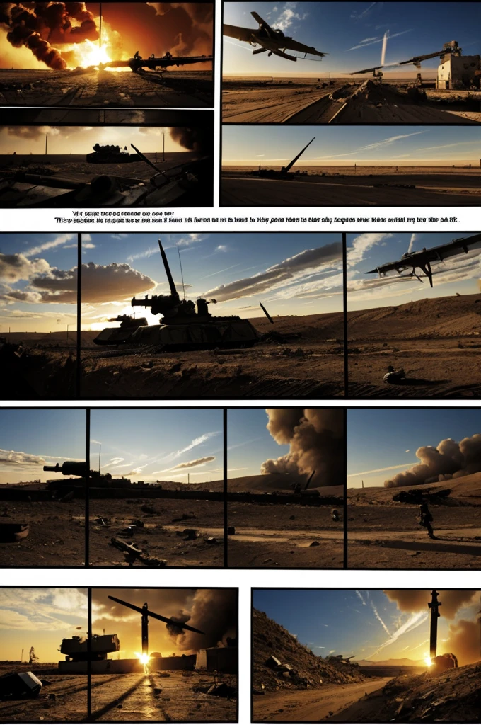 8-panel comic about war and morality