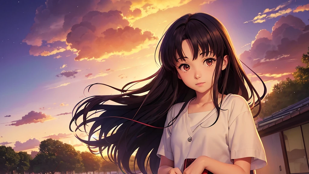 um close de uma pessoa escrevendo em um livro perto de uma janela, um desenho de anime inspirado em Makoto Shinkai, vencedor do concurso pixiv, ukiyo-e, garota lofi, makoto shinkai cyril rolando, Anime digital illustration, anime style illustration, arte de fundo de anime, Studio Ghibli art style, retrato de lain iwakura, Rumiko