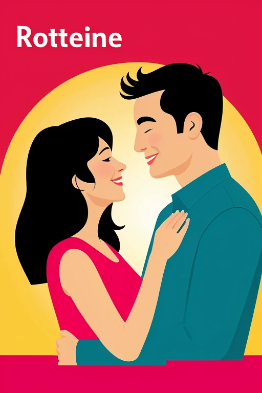 Generate an animated image of the relationship theme