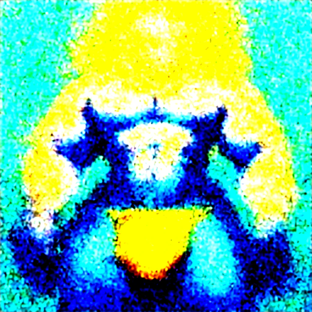 Solo, Anthro, male (((solgaleo, lion, blue sclera, muscular, big pecs, abs, black body, white body, white fur, black nose, multicolored mane, mane, grey chest, grey abdomen, white arms, white legs, 5 fingers, tail, white tail, yellow tipped tail, markings, orange tipped mane, orange speedo, big bulge))) standing, pokemorph, biped, full body, perfect anatomy, by darkgem, by mystikfox61, by glitter trap boy