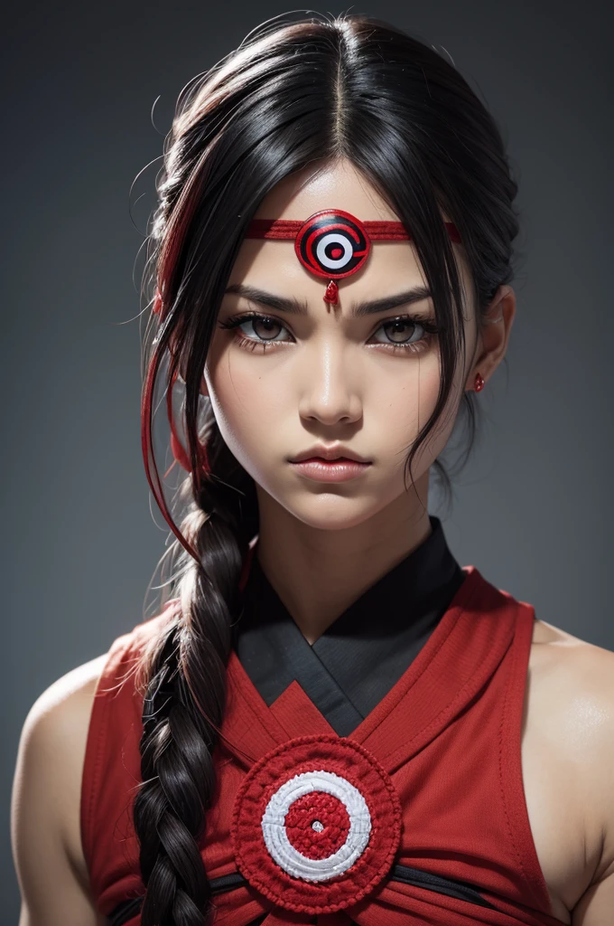 Gojo com o Sharingan 