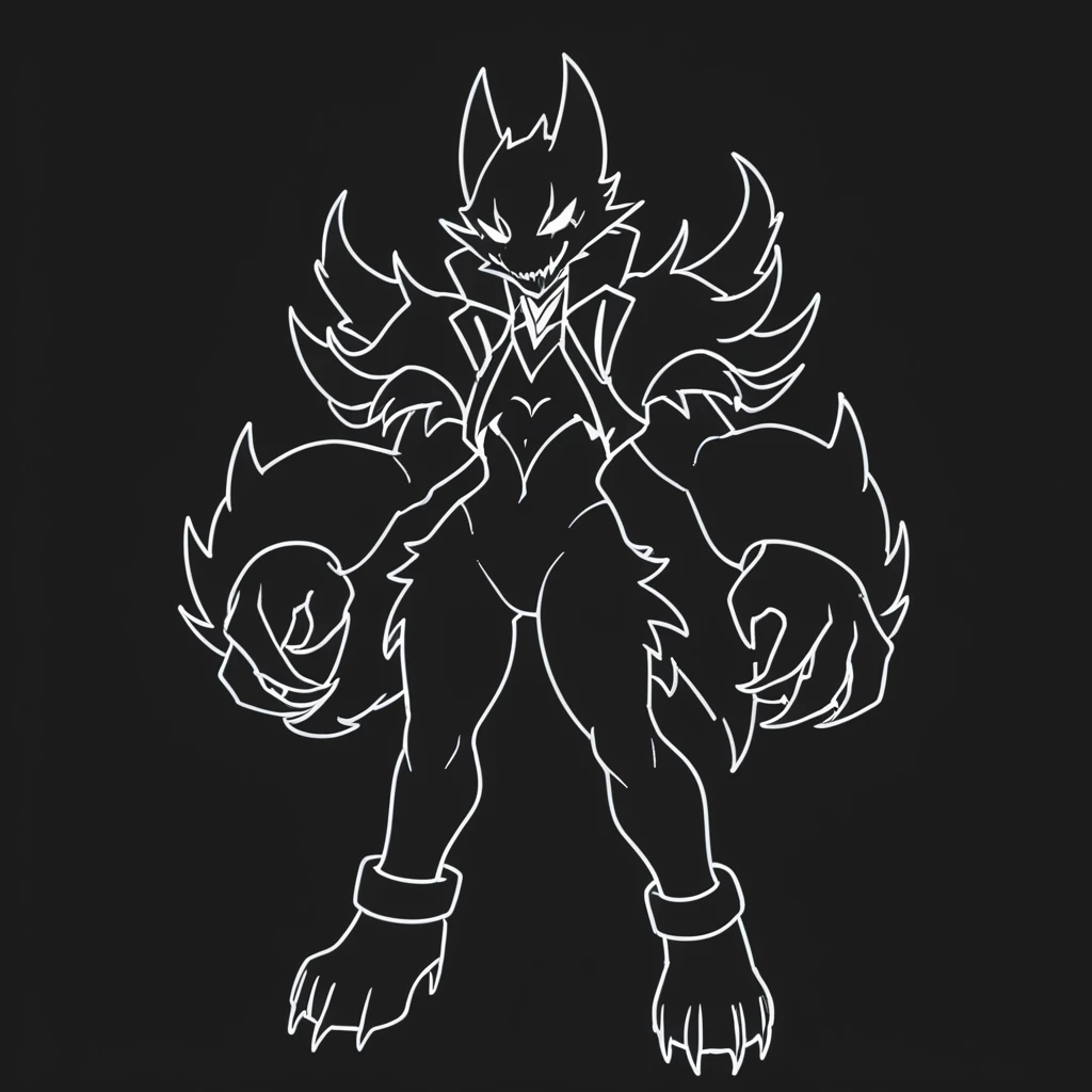Welcome to the Hellmouth in Absolute Zero color aesthetic art style