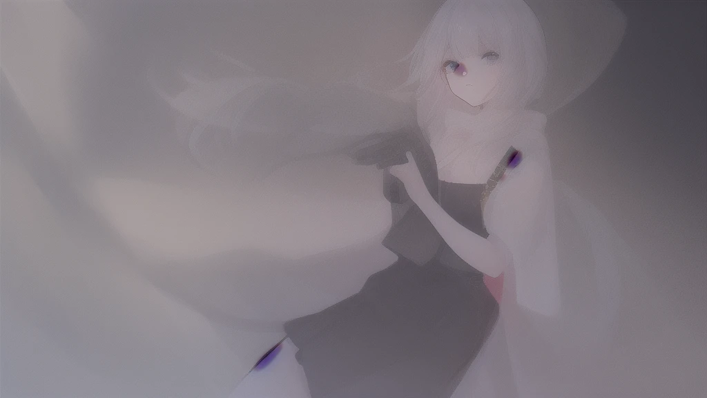 ;(((A full-length girl holding a gun in a stranger's outfit and a gas mask))); , ela tem uma ((aura assassina:2.0)), the place is dystopian, and the lighting is LED (vermelho:1.5) e (azul: 0.5), ; ((obra de arte de corpo inteiro:1.8)), super detalhado, melhor qualidade, pixiv;