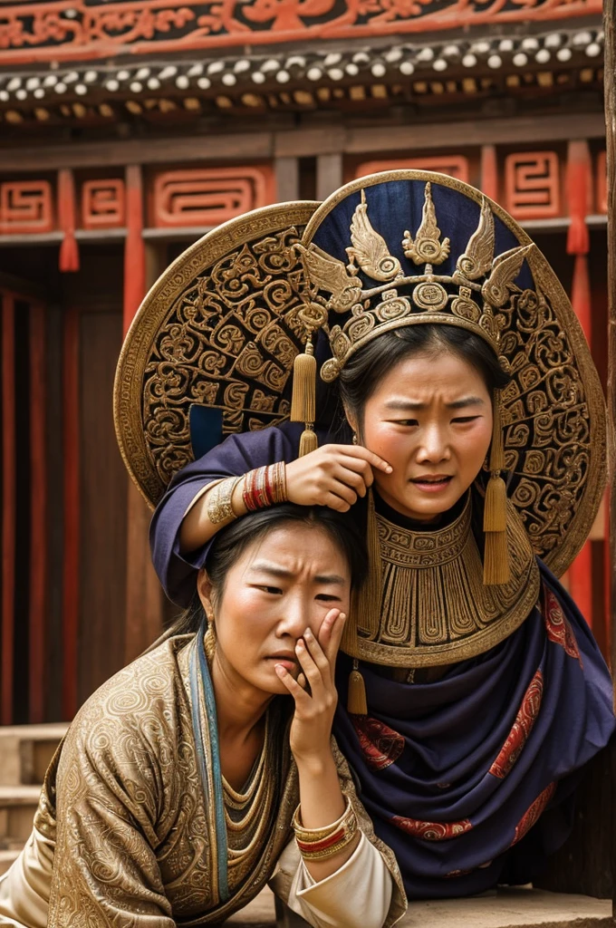 Every woman had to cry for one hour daily for 30 days before her wedding. Qin dynasty