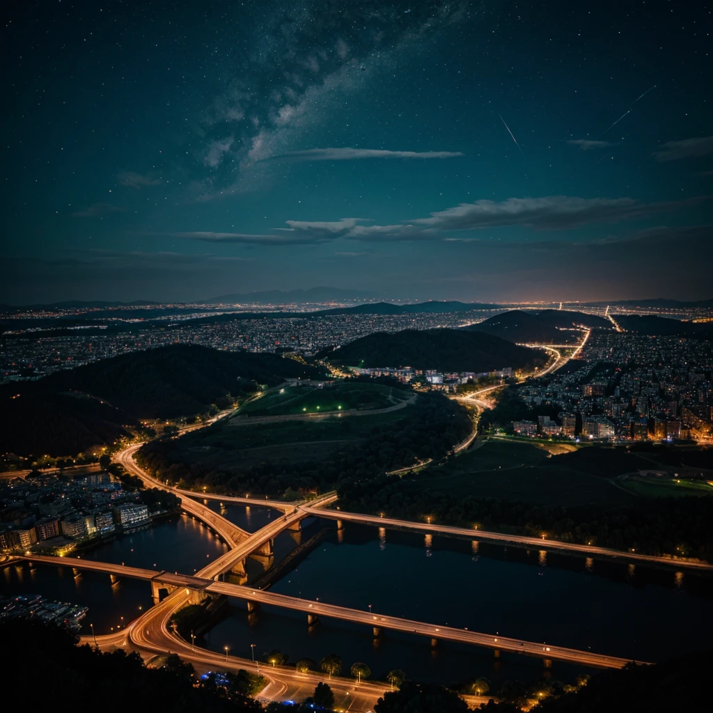 the most beautiful night view