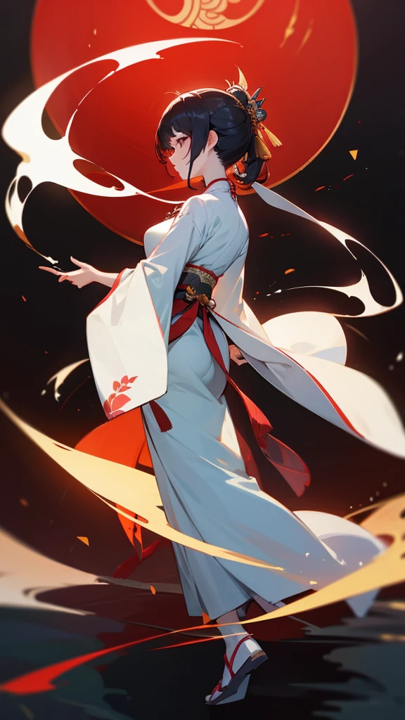 Beautiful Chinese dress full body, Hanfu dress