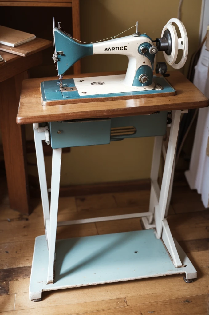 A 1980 model sewing machine