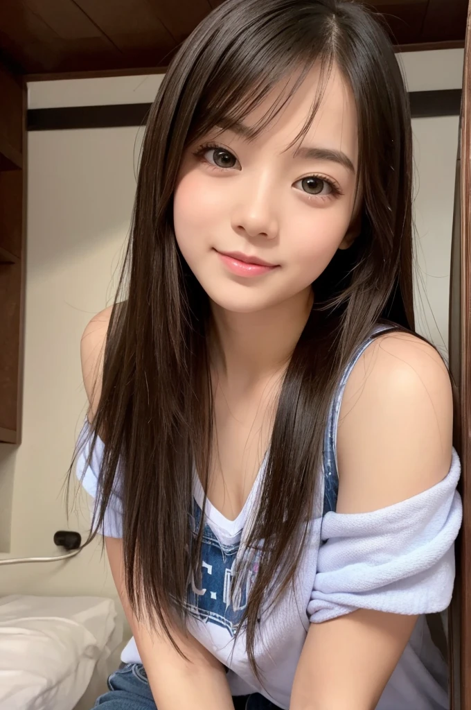 Cute girl masturbating