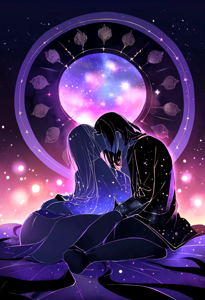 Hallucination, daydream , bokeh , Controlled by darkness, Kama Sutra , mating season rabbit couple